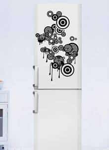 наклейка Абстракция на холодильник