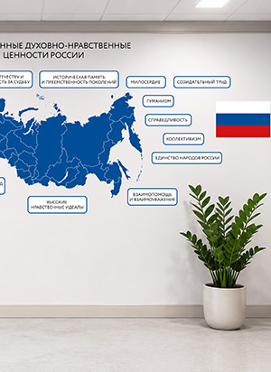 наклейка Традиционные ценности РФ 