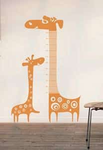 наклейка Жираф ростомер