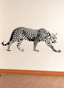 наклейка Леопард